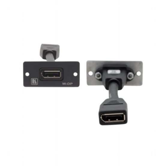 W-DP (B) Wall Plate Insert DisplayPort - Black